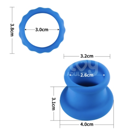 Image of Pinnacle Pro Twin Flex Stretcher two piece with measurmesnts