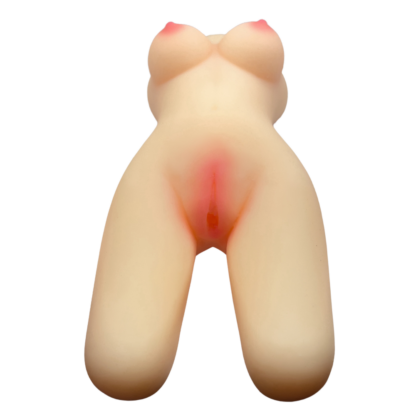 Nude Silicone female sex doll with breast and vagina