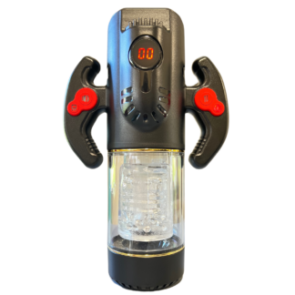 Black and red handle, ideal for intimate play remote control handle penis sex toy