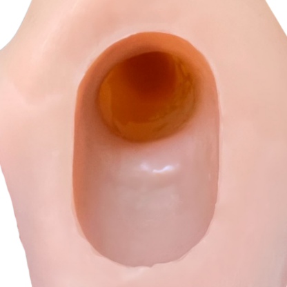 Hollow silicone penis underwear