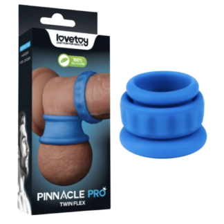 LoveToy box with Image of Pinnacle Pro Twin Flex Stretcher two piece