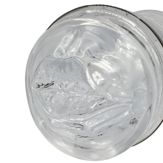 Silicone mouth inside open squeezable plastic cup