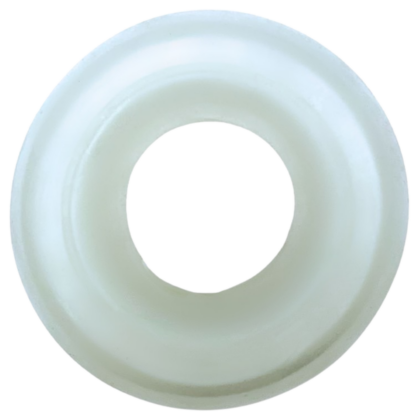 White silicone Xl doughnut sized cock ring