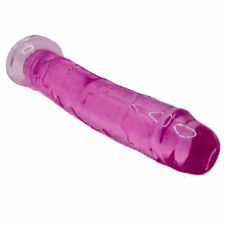 Image of transparent Pink dildo