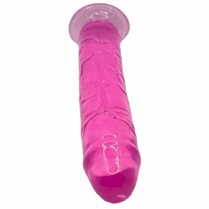 Image of transparent Pink dildo