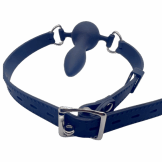 Image of Face Fucker | Reversible Gag in black silicone
