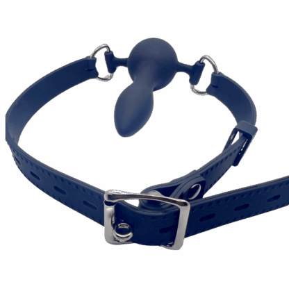 Image of Face Fucker | Reversible Gag in black silicone